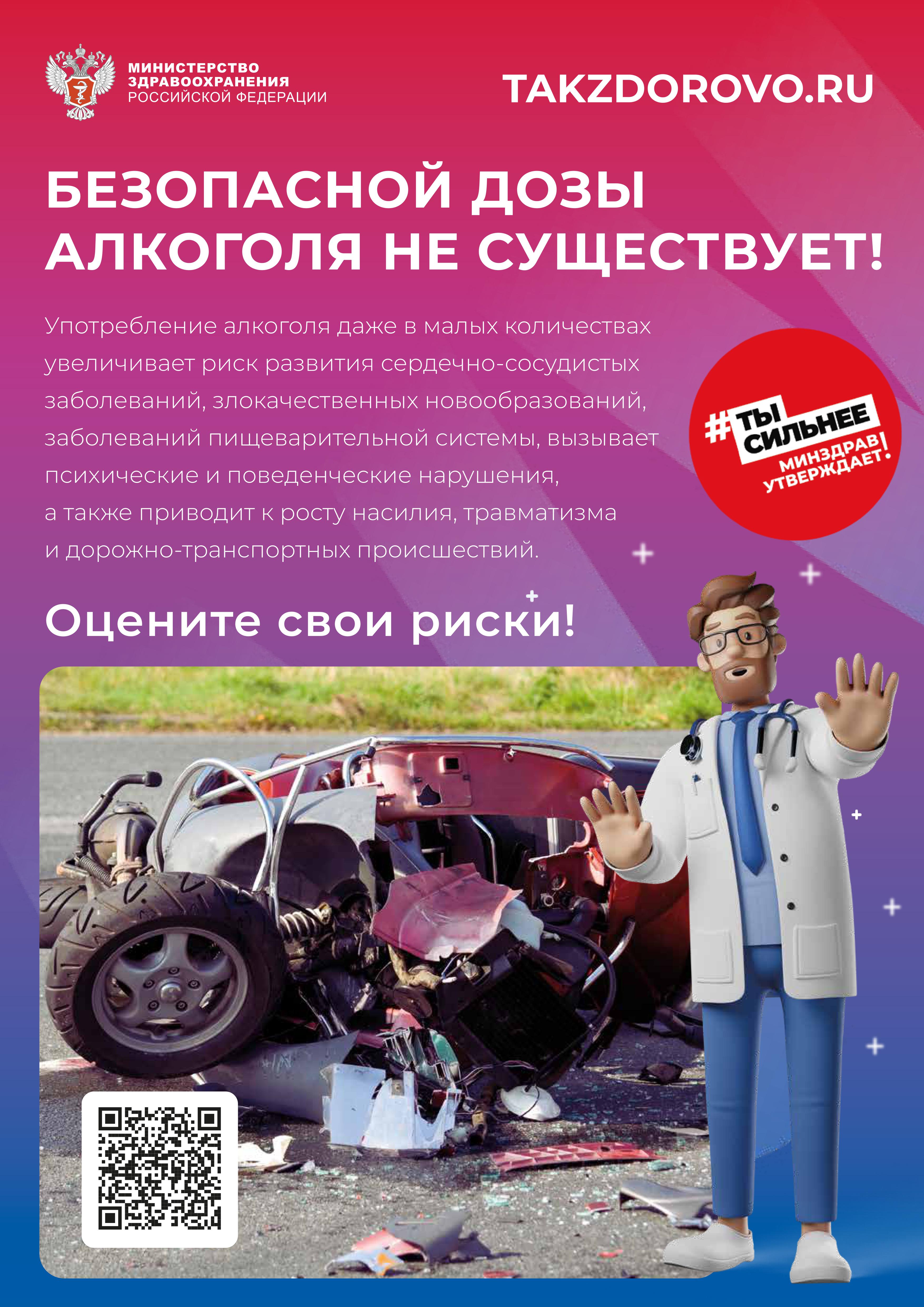 Minzdrav Poster alcohol