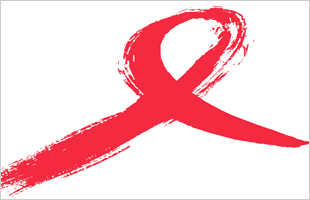 aids day ribbon